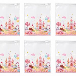 MPK Perfect Rainbow Organiser Pouches | Kanya pujan Gifts Pouch for Kids Girls Boy Birthday | Kanjak | Navratri Return Gifts 6pcs